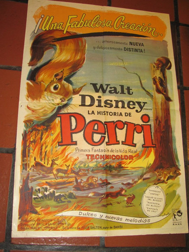 Afiches De Cine Antiguos   De  Walt  Disney