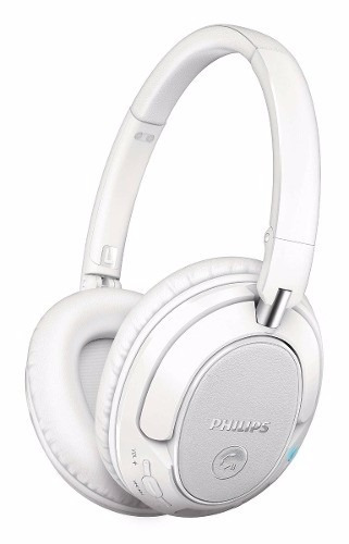 Audifono Bluetooth Philips Shb7250 Color Blanco