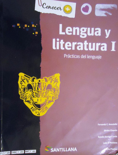 Libro Lengua Y Literatura I - Santillana