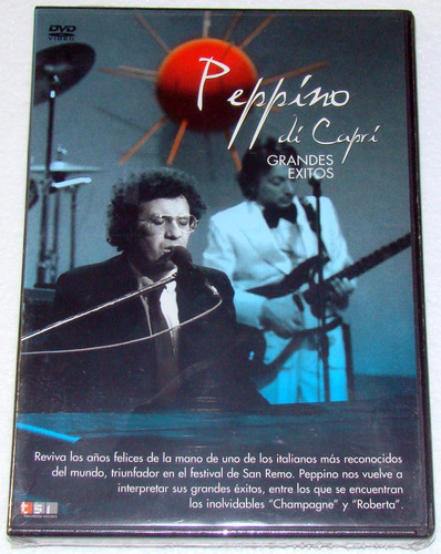 Peppino Di Capri Grandes Exitos Dvd Argentino Sellado  Kktus