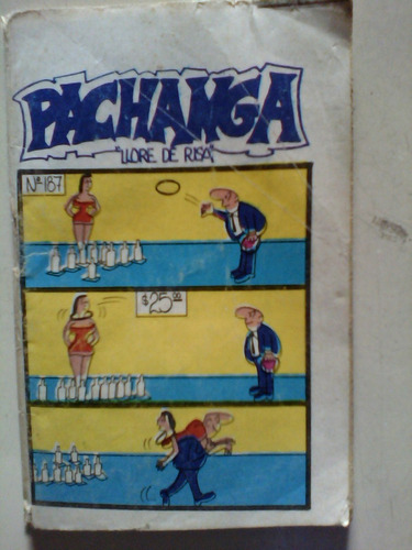 Pachanga Llore De Risa No. 187 Chistes Ilustrados Comic