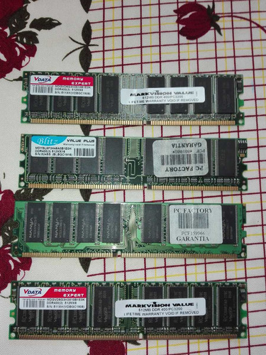 Memoria Ram 512mb Ddr-400 (Usado)