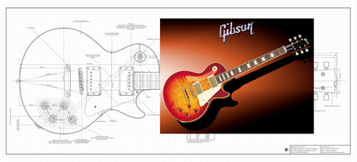 Plantas Guitarras Fender Tele,strato,gibson Les Paul,sg,flyv