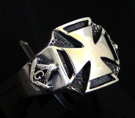 Anel Templario Prata 950