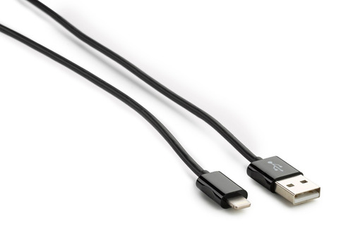 Cable iPhone Apple Lightning 1 Mt. Negro