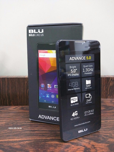 Telefono Inteligente Blu Advance 5.0 Nuevos Liberados