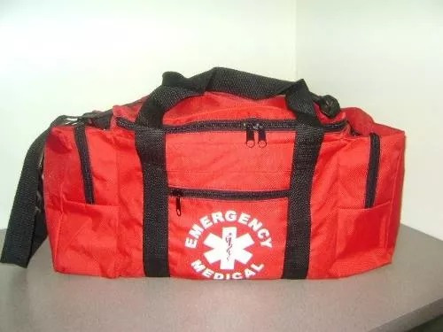 Bolso Tipo Rescate Rojo Sin Compartimiento