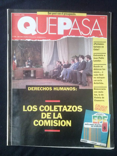 Que Pasa N° 995 3 De Mayo De 1990