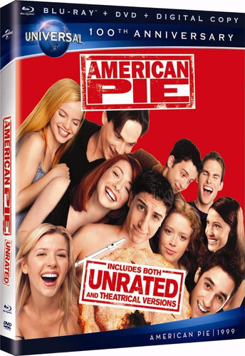Blu Ray American Pie + Dvd Slipcover
