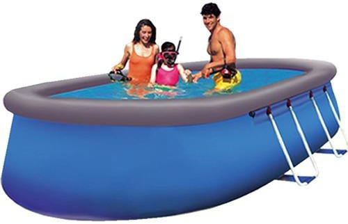 Pileta De Lona Sol De Verano Max45 6200lts 4.50x2.10x0.80