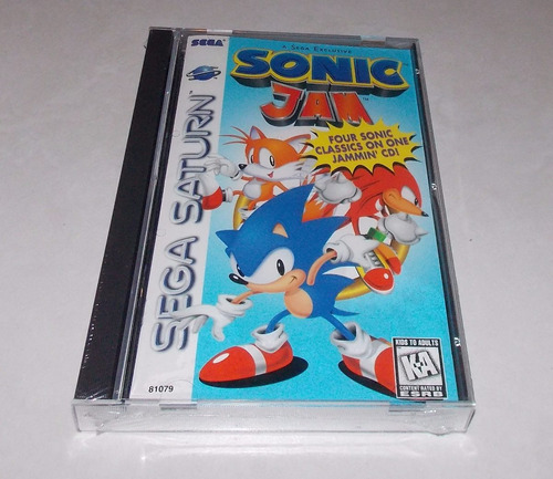 Sonic Jam Sega Saturn Americano! Novo Lacrado! S Raro A+++