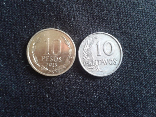 Moneda Perú 10 Centavos Níquel 1941 Escasa (c17)