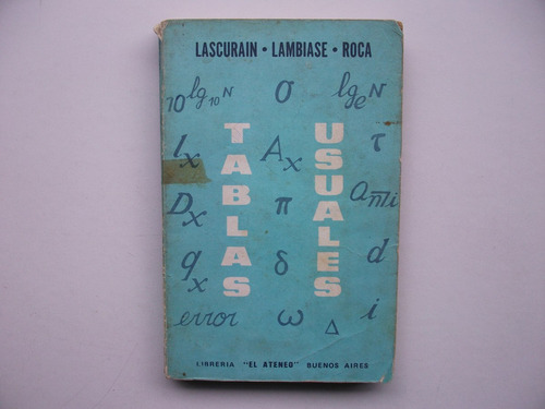 Tablas Usuales - Lascurain / Lambiase / Roca