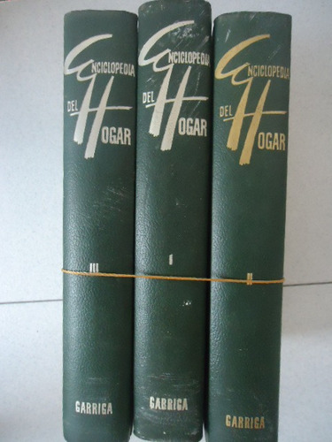 Enciclopedia Del Hogar X 3 Libros