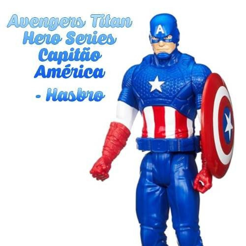Avengers Titan Hero Series Capitão América Boneco