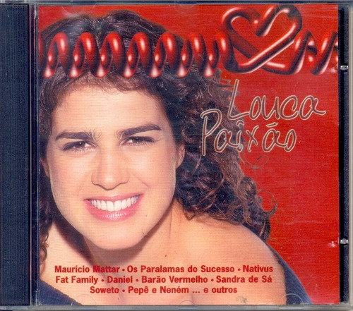 Cd Louca Paixão - 1999 - Novela Tv Record