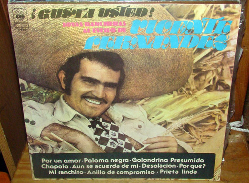 Vicente Fernandez Gusta Usted Lp Argentino
