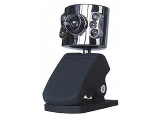 Webcam 30fps 640x480 Microfone Embutido Visão Noturna 6 Leds