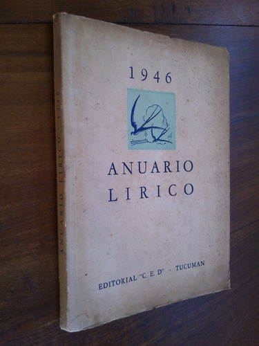 Anuario Lírico 1946 Poetas Argentinos Contemporáneos