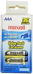 Maxell Lr03 Aaa Cell 36 Paquete Battery Box (723815)