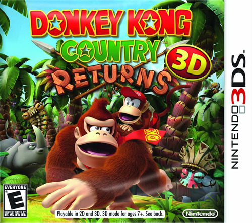 Juego Donkey Kong Contry Returns 3ds Nintendo 3ds Fisico