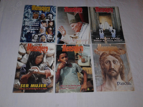 Lote 6 Revistas El Mensajero De San Antonio 1994/8/00 Envios