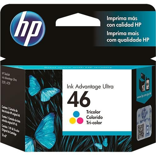 Hp 46 Tri-color Ink Cartridge