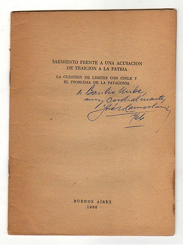 Sarmiento Frente A Una Acusación De, J. Campobassi (firmado)