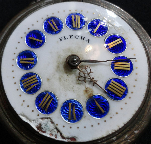 Imagen 3 de 7 de Reloj De Bolsillo Antiguo Flecha. 56002