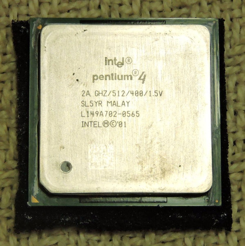 Procesador Intel Pentium 4, 478, 2.00 Ghz/400/512.