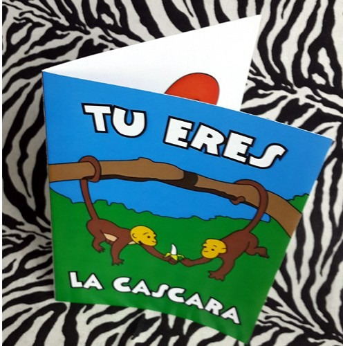 Imagen 4 de 8 de Simpsons Cáscara De Mi Banana Tarjeta San Valentín Monoslisa