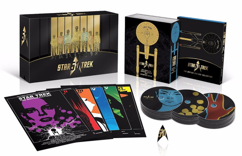 Star Trek 50 Anniversary Tv And Movie Collection 30 Blu-ray