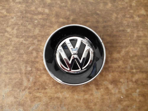 Emblema De Volkswagen Para Volante Original Fondo Negro
