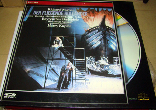 Wagner Der Fliegende Hollander Harry Kupfer Laser Disc