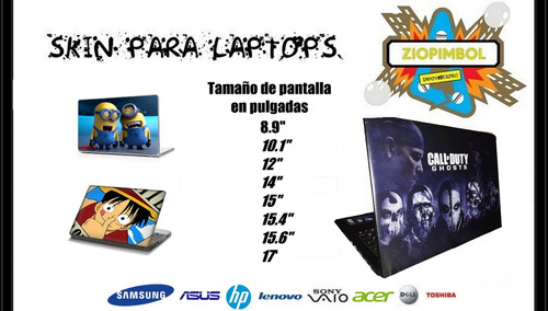 Skin Para Laptop