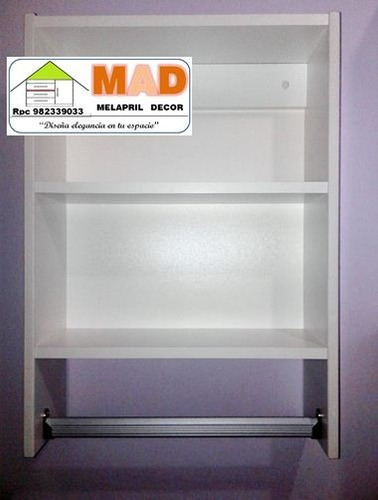 Toallero Repisa Baño Y Cocina