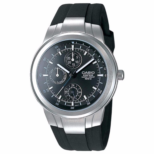 Reloj Casio Edifice Ef-305 Acero Inoxidable 100m 3 Esferas