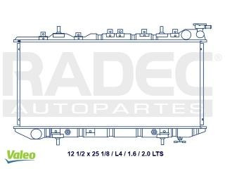 Radiador Nissan Tsuru Iii 1999-2000-2001 L4 1.6/2.0lts Aut