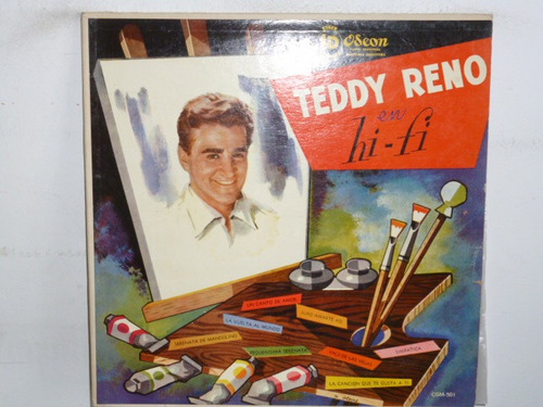 Teddy Reno En Hi-fi Un Canto De Amor Vinilo Argentino