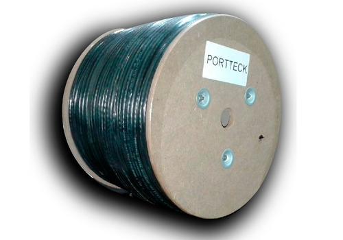 Cable Utp Cat. 5e 100% Cobre Exterior C/ Mensajero May Y Det