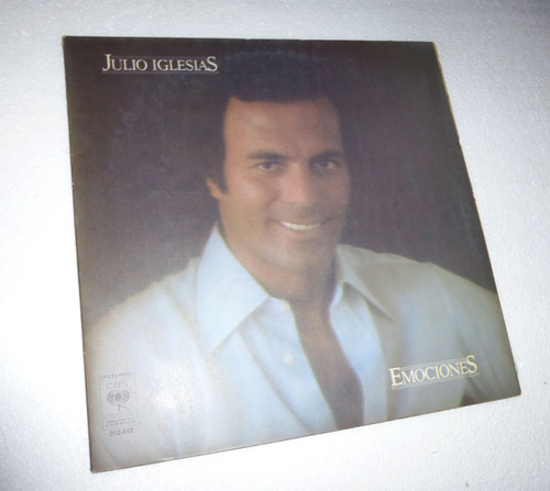 Julio Iglesias / Emociones _ Cbs / Disco De Vinilo