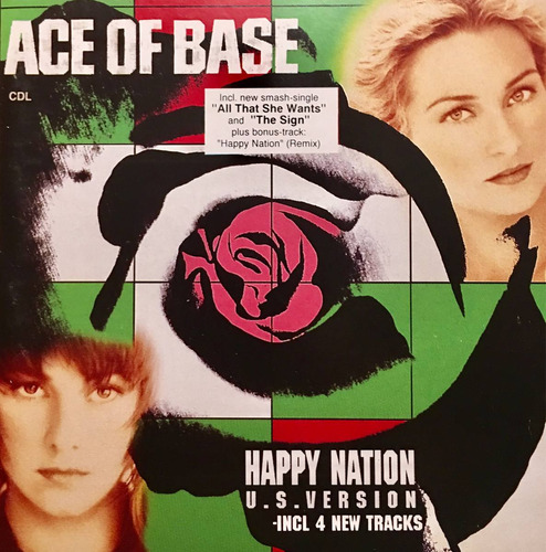 Cd Ace Of Base Happy Nation - Nuevo