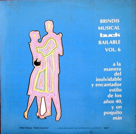 Varios - Brindis Musical Buck Bailable Vol.6 - Lp Piazzolla