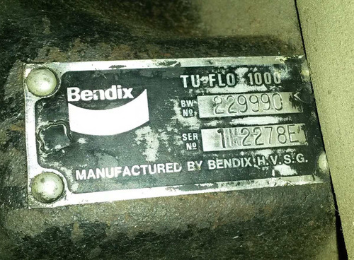 Bendix Tu-flo 1000 - Compresor De Aire Para Freno De Camión