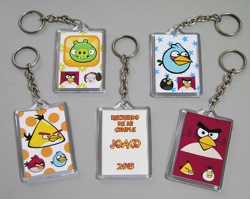 Emojis Lol 40 Llaveros  Angry Birds Minions Dedicatoria 