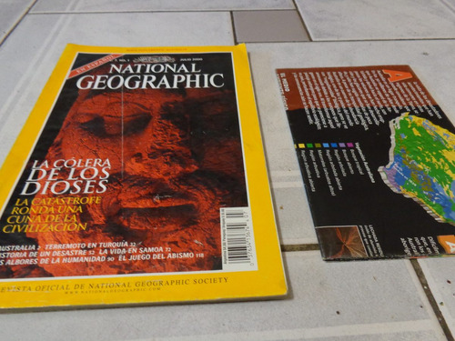 Revista National Geographic Julio 2000 Español +  Suplemento