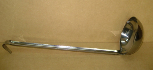 Imagen 3 de 4 de Cucharon Nº8 Salsero Acero Inoxidable Gastronomico Vima