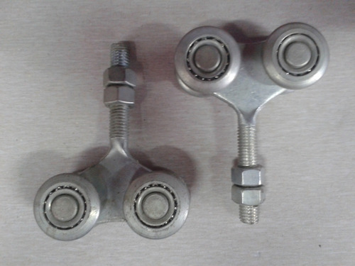 Garrucha 4 Ruedas R-30 Galvanizadas