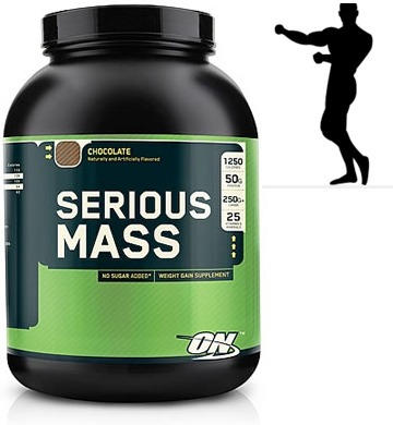 Proteina Serious Mass 6lbs Optimum Nutrition Musculo +regalo