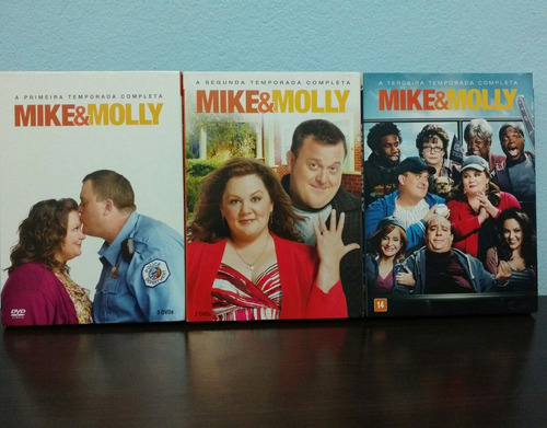 Mike E Molly 1 A 3 Temporada Completa Dvd Original